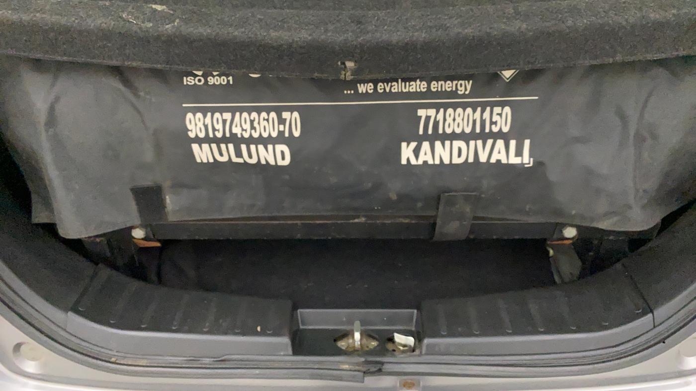 2014 Maruti Wagon R 1.0 VXI, CNG, Manual, 49,009 km, Boot Inside