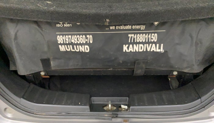 2014 Maruti Wagon R 1.0 VXI, CNG, Manual, 49,009 km, Boot Inside