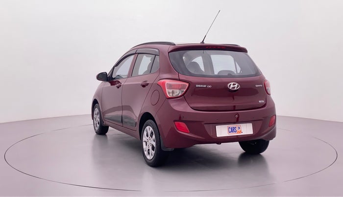 2016 Hyundai Grand i10 SPORTS 1.2 VTVT, Petrol, Manual, 35,203 km, Left Back Diagonal (45- Degree) View