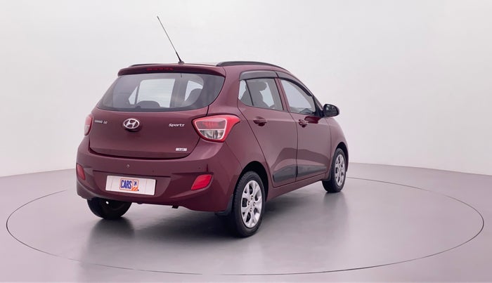 2016 Hyundai Grand i10 SPORTS 1.2 VTVT, Petrol, Manual, 35,203 km, Right Back Diagonal (45- Degree) View