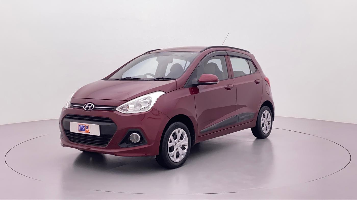 2016 Hyundai Grand i10 SPORTS 1.2 VTVT, Petrol, Manual, 35,203 km, Left Front Diagonal (45- Degree) View