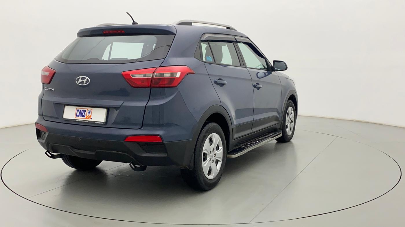 2017 Hyundai Creta E PLUS 1.6 PETROL, Petrol, Manual, 28,028 km, Right Back Diagonal