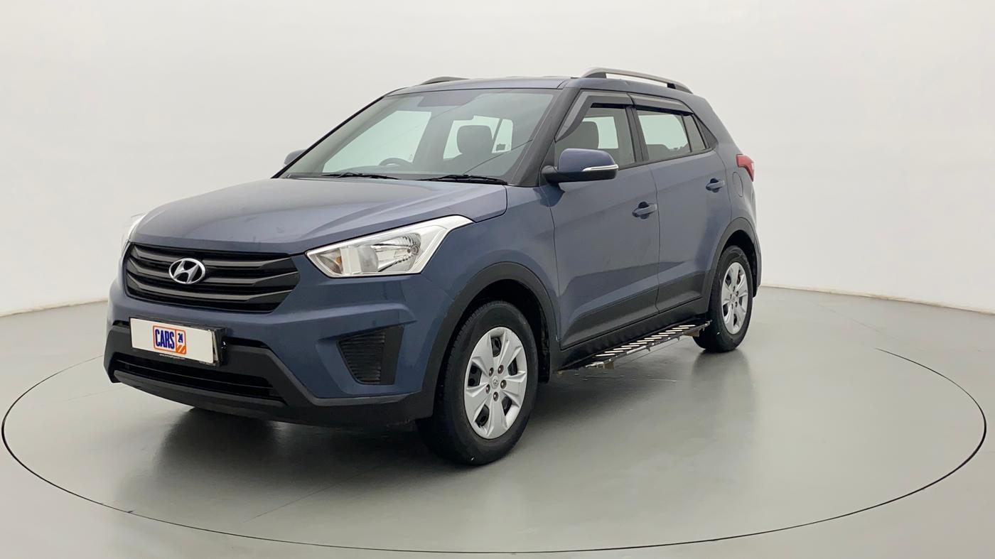 2017 Hyundai Creta E PLUS 1.6 PETROL, Petrol, Manual, 28,028 km, Left Front Diagonal