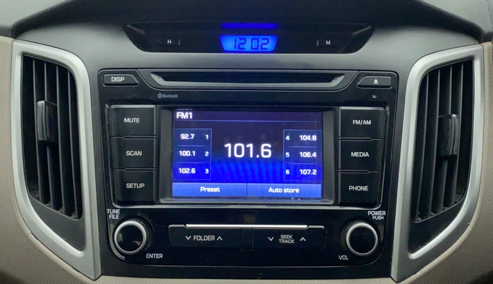 2017 Hyundai Creta E PLUS 1.6 PETROL, Petrol, Manual, 28,028 km, Infotainment System