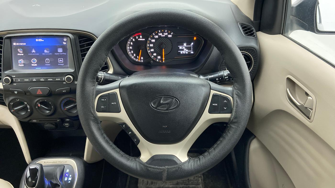 2019 Hyundai NEW SANTRO SPORTZ AMT, Petrol, Automatic, 16,751 km, Steering Wheel Close Up
