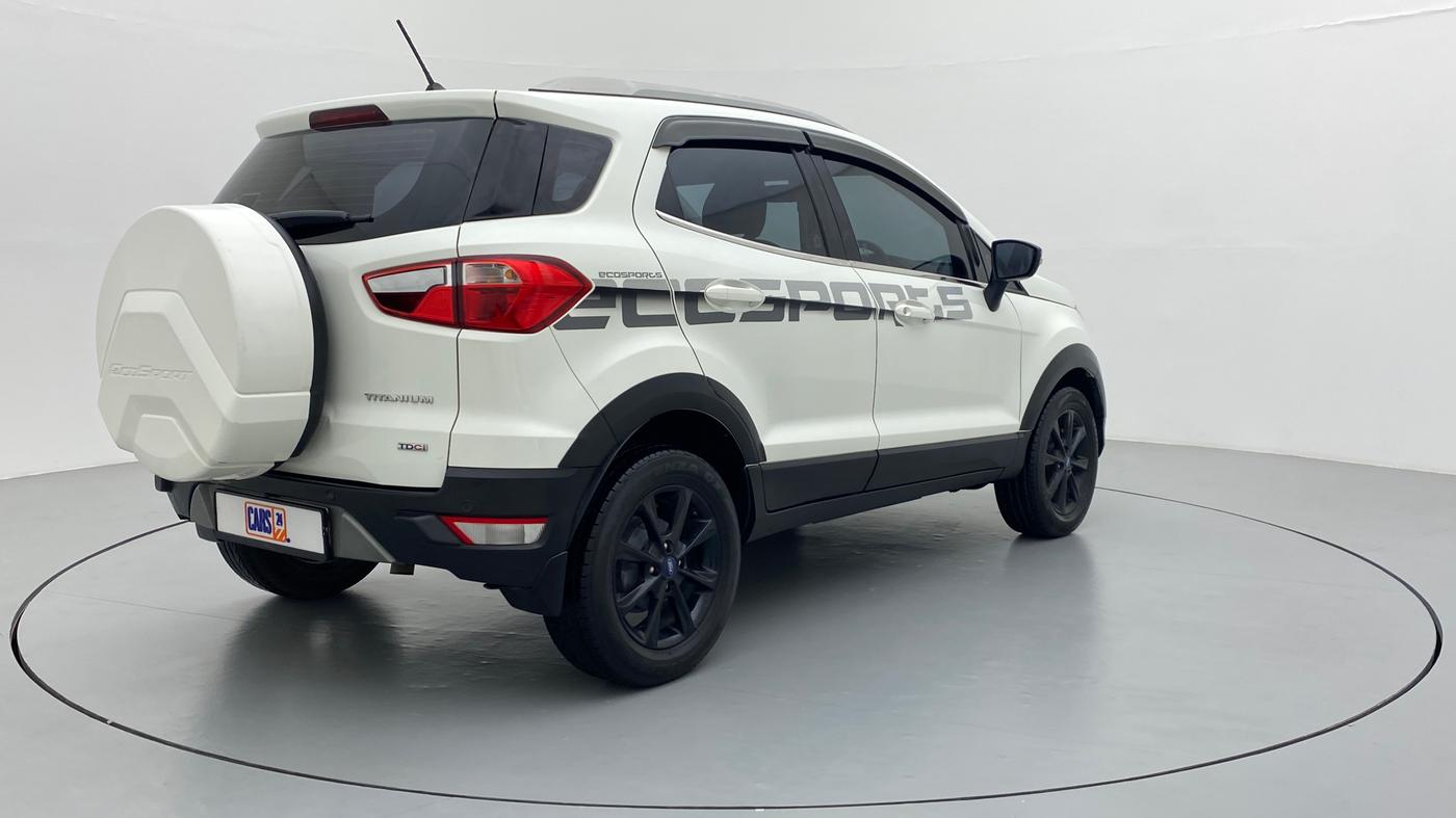 2019 Ford Ecosport 1.5TITANIUM TDCI, Diesel, Manual, 54,363 km, Right Back Diagonal