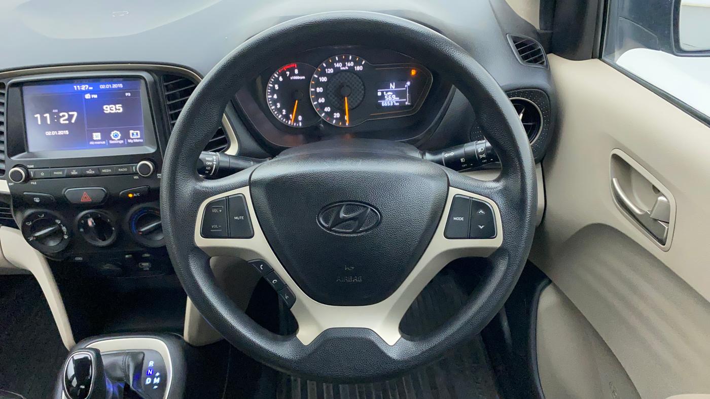 2019 Hyundai NEW SANTRO SPORTZ AMT, CNG, Automatic, 66,791 km, Steering Wheel Close Up