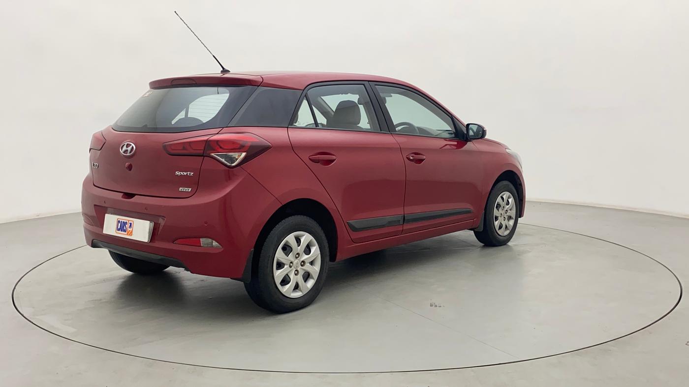 2015 Hyundai Elite i20 SPORTZ 1.2, Petrol, Manual, 71,832 km, Right Back Diagonal