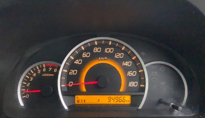 2014 Maruti Wagon R 1.0 VXI, Petrol, Manual, 94,963 km, Odometer Image