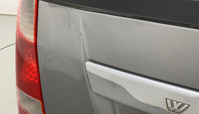 2014 Maruti Wagon R 1.0 VXI, Petrol, Manual, 94,963 km, Dicky (Boot door) - Slightly dented