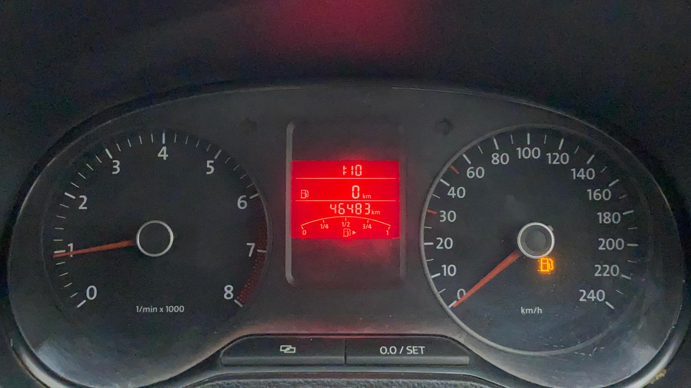 2012 Volkswagen Polo COMFORTLINE 1.2L PETROL, Petrol, Manual, 46,483 km, Odometer Image