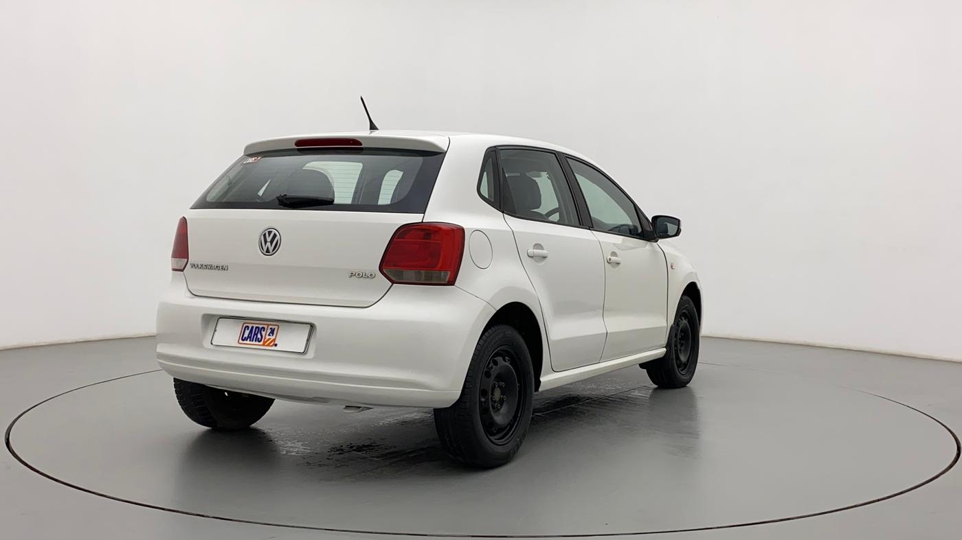 2012 Volkswagen Polo COMFORTLINE 1.2L PETROL, Petrol, Manual, 46,483 km, Right Back Diagonal