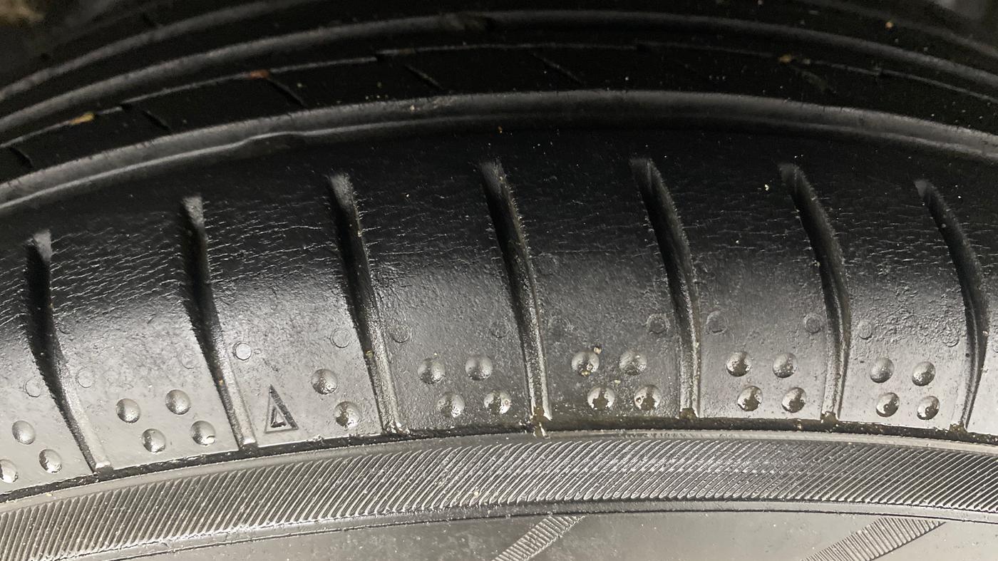 2013 Honda Brio S MT, Petrol, Manual, 57,028 km, Left Rear Tyre Tread