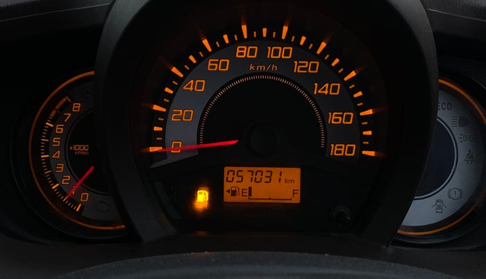 2013 Honda Brio S MT, Petrol, Manual, 57,028 km, Odometer Image