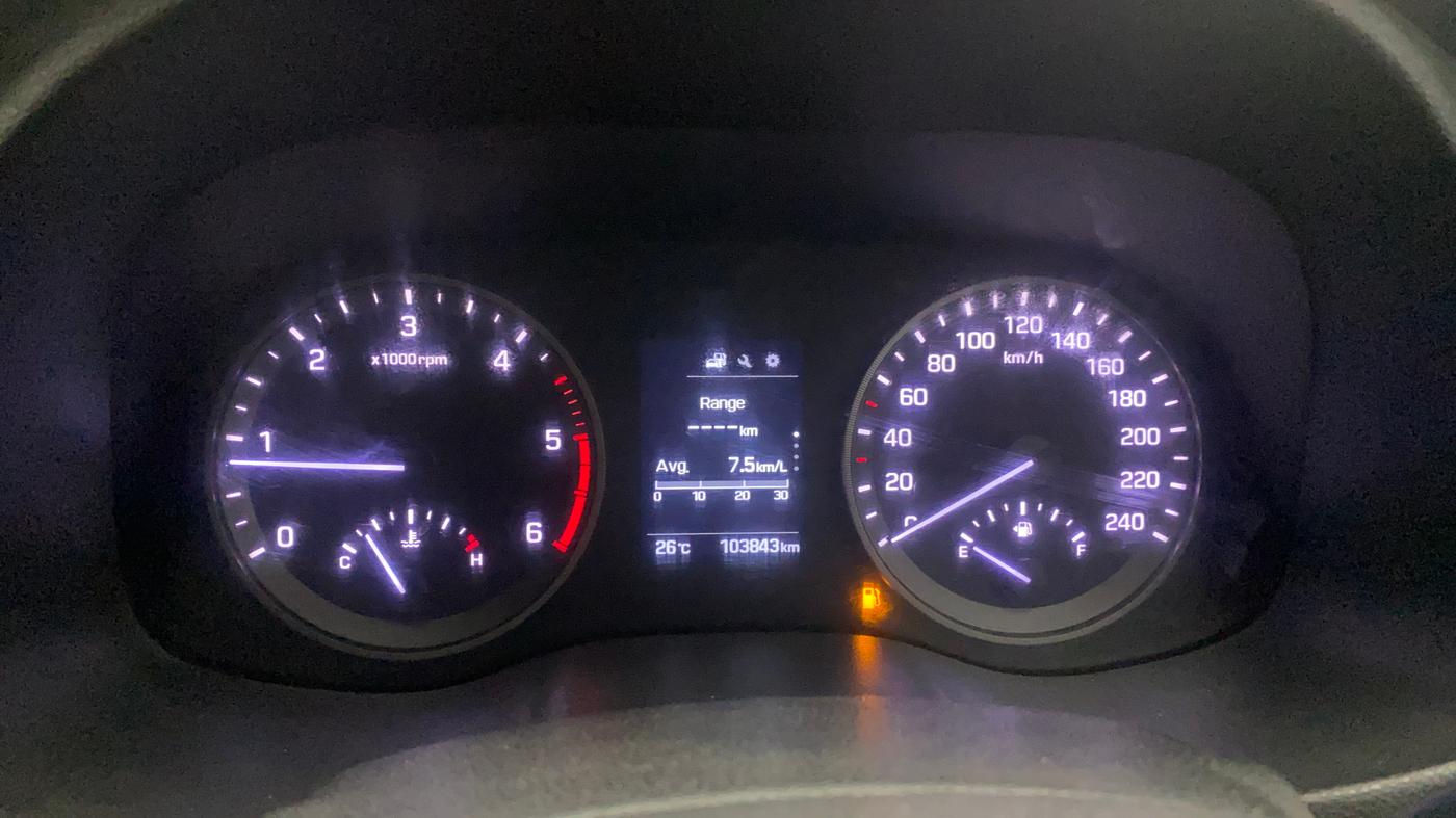 2017 Hyundai Tucson 2WD MT DIESEL, Diesel, Manual, 1,03,829 km, Odometer Image