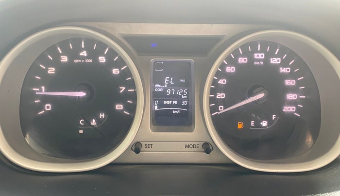 2016 Tata Tiago XZ PETROL, Petrol, Manual, 97,079 km, Odometer Image