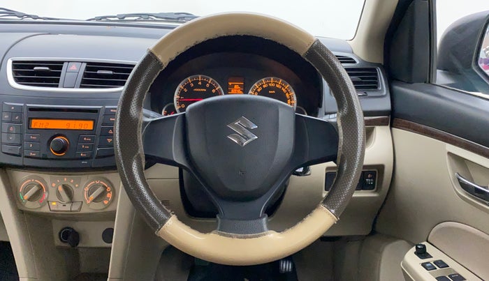 2013 Maruti Swift Dzire VXI, Petrol, Manual, 60,540 km, Steering Wheel Close Up