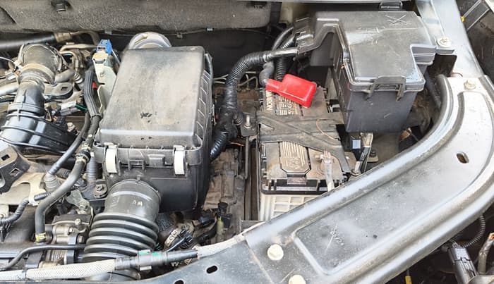 2024 Renault Kiger RXZ TURBO CVT, Petrol, Automatic, 10,549 km, Engine View - Left
