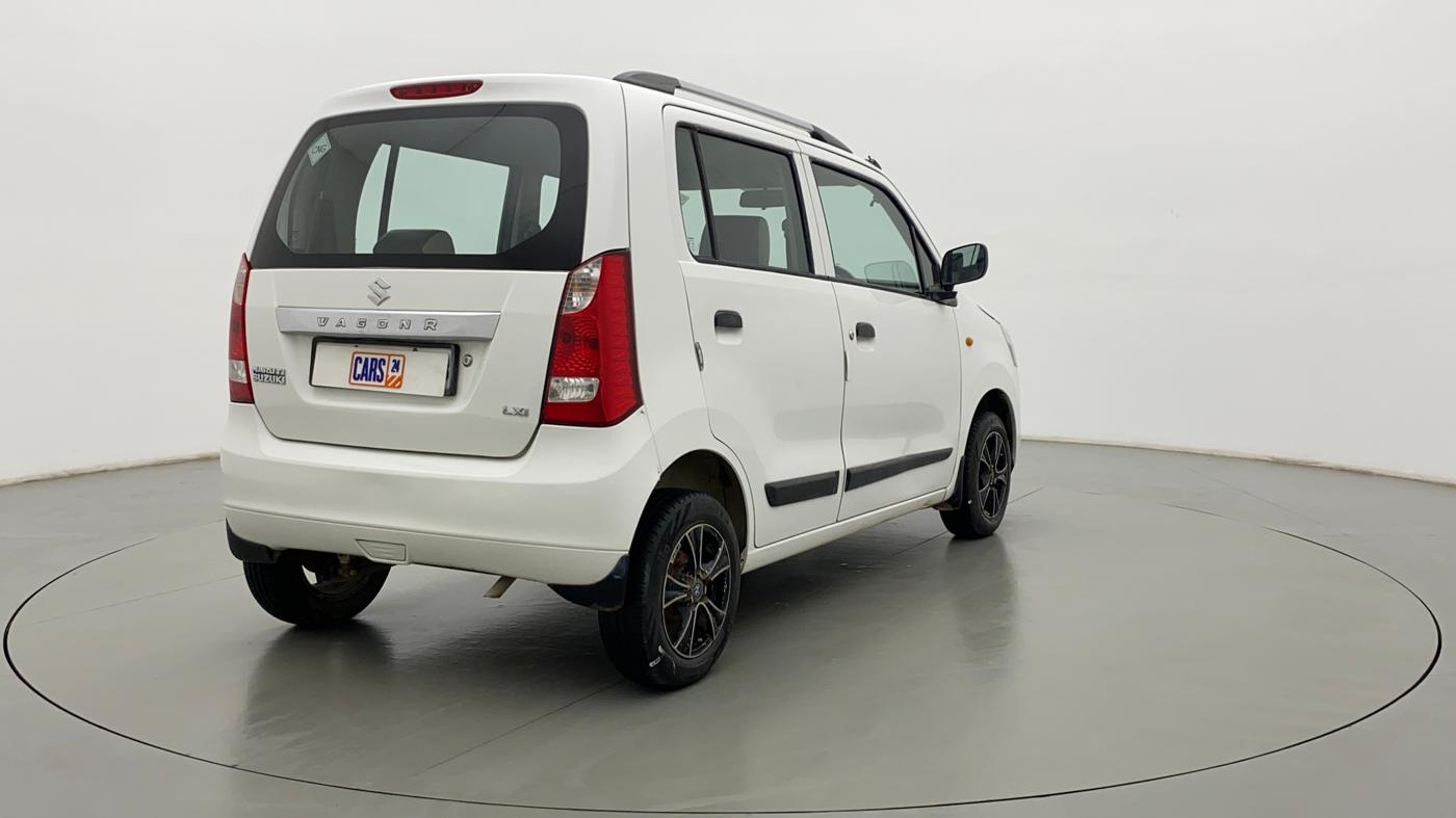 2018 Maruti Wagon R 1.0 LXI CNG, CNG, Manual, 85,225 km, Right Back Diagonal