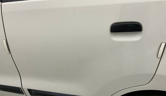 2018 Maruti Wagon R 1.0 LXI CNG, CNG, Manual, 85,225 km, Rear left door - Minor scratches