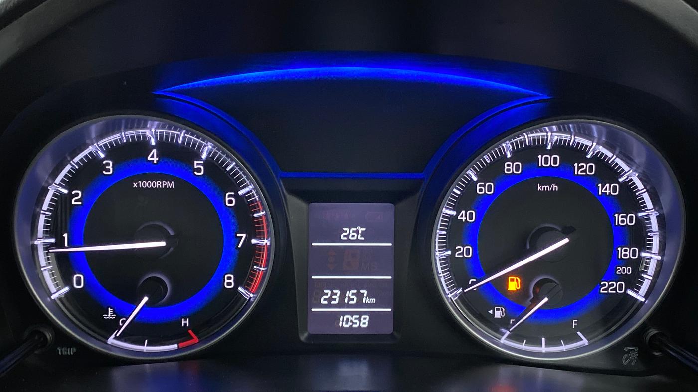 2017 Maruti Baleno DELTA 1.2 K12, Petrol, Manual, 23,214 km, Odometer Image