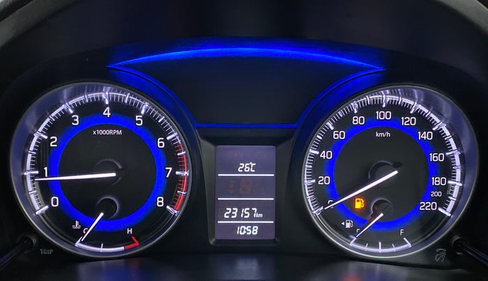 2017 Maruti Baleno DELTA 1.2 K12, Petrol, Manual, 23,214 km, Odometer Image
