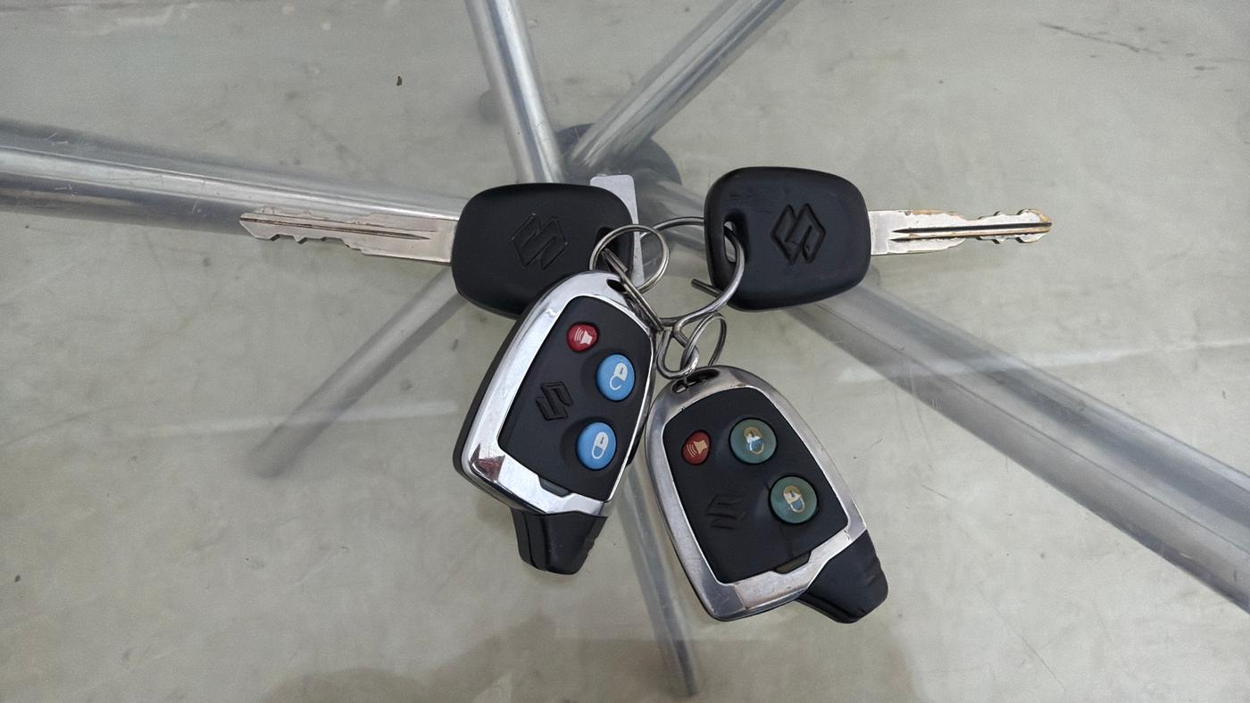 2018 Maruti Wagon R 1.0 LXI CNG, CNG, Manual, 49,012 km, Key Close Up