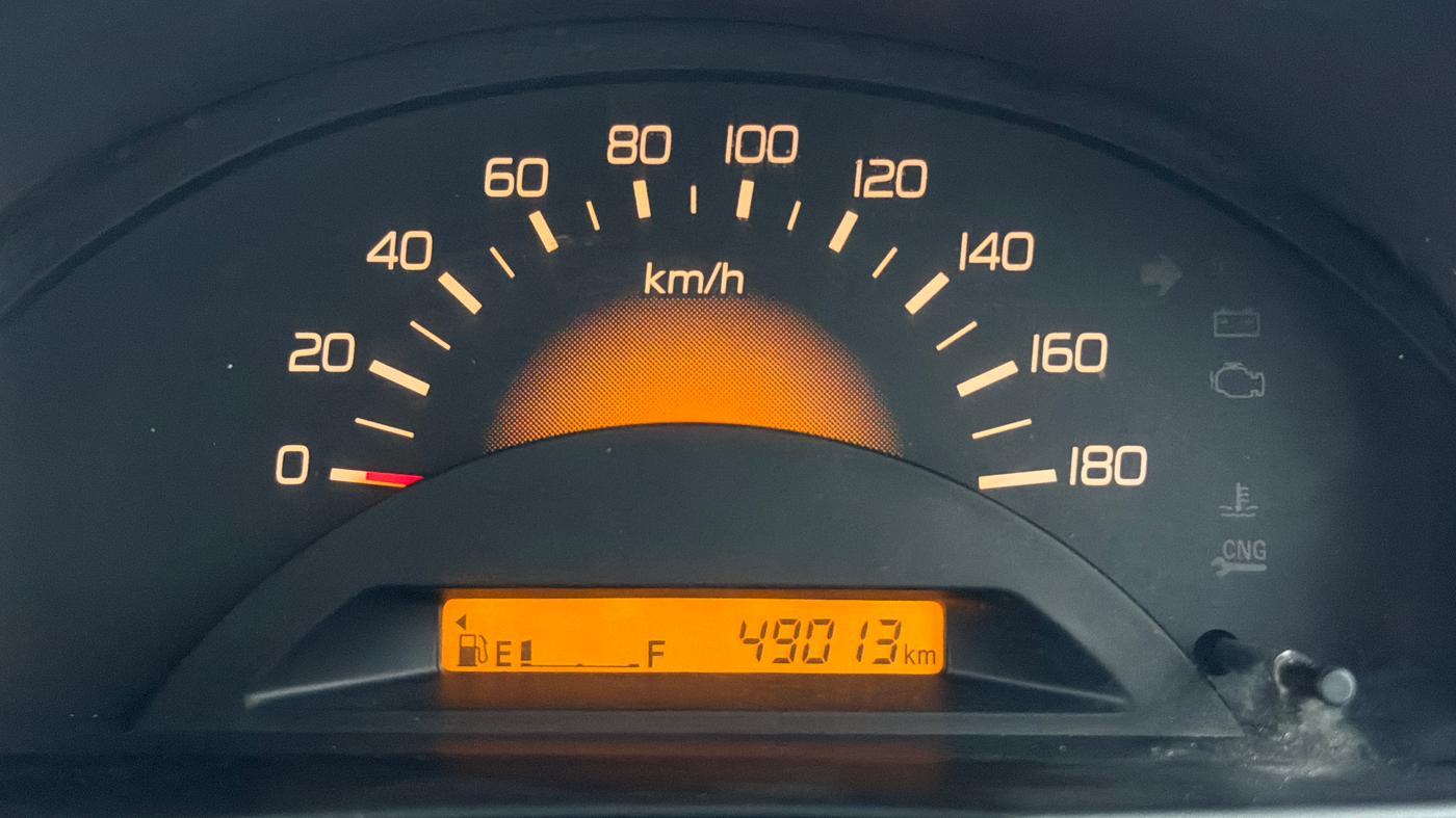 2018 Maruti Wagon R 1.0 LXI CNG, CNG, Manual, 49,012 km, Odometer Image
