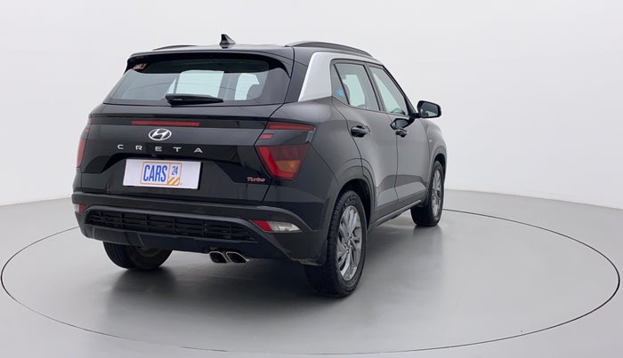 2021 Hyundai Creta SX (O) 1.4 TURBO DCT, Petrol, Automatic, 46,178 km, Right Back Diagonal