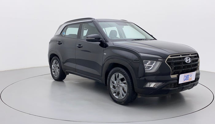 2021 Hyundai Creta SX (O) 1.4 TURBO DCT, Petrol, Automatic, 46,178 km, Right Front Diagonal