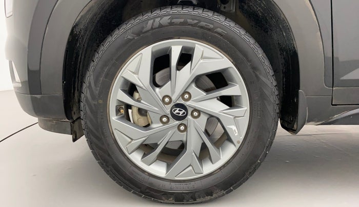 2021 Hyundai Creta SX (O) 1.4 TURBO DCT, Petrol, Automatic, 46,178 km, Left Front Wheel