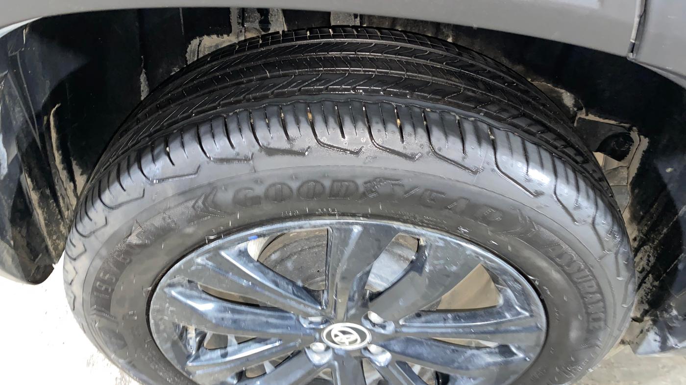 2024 Toyota Urban Cruiser Taisor G 1.0 Petrol AT, Petrol, Automatic, 6,705 km, Right Rear Tyre Tread