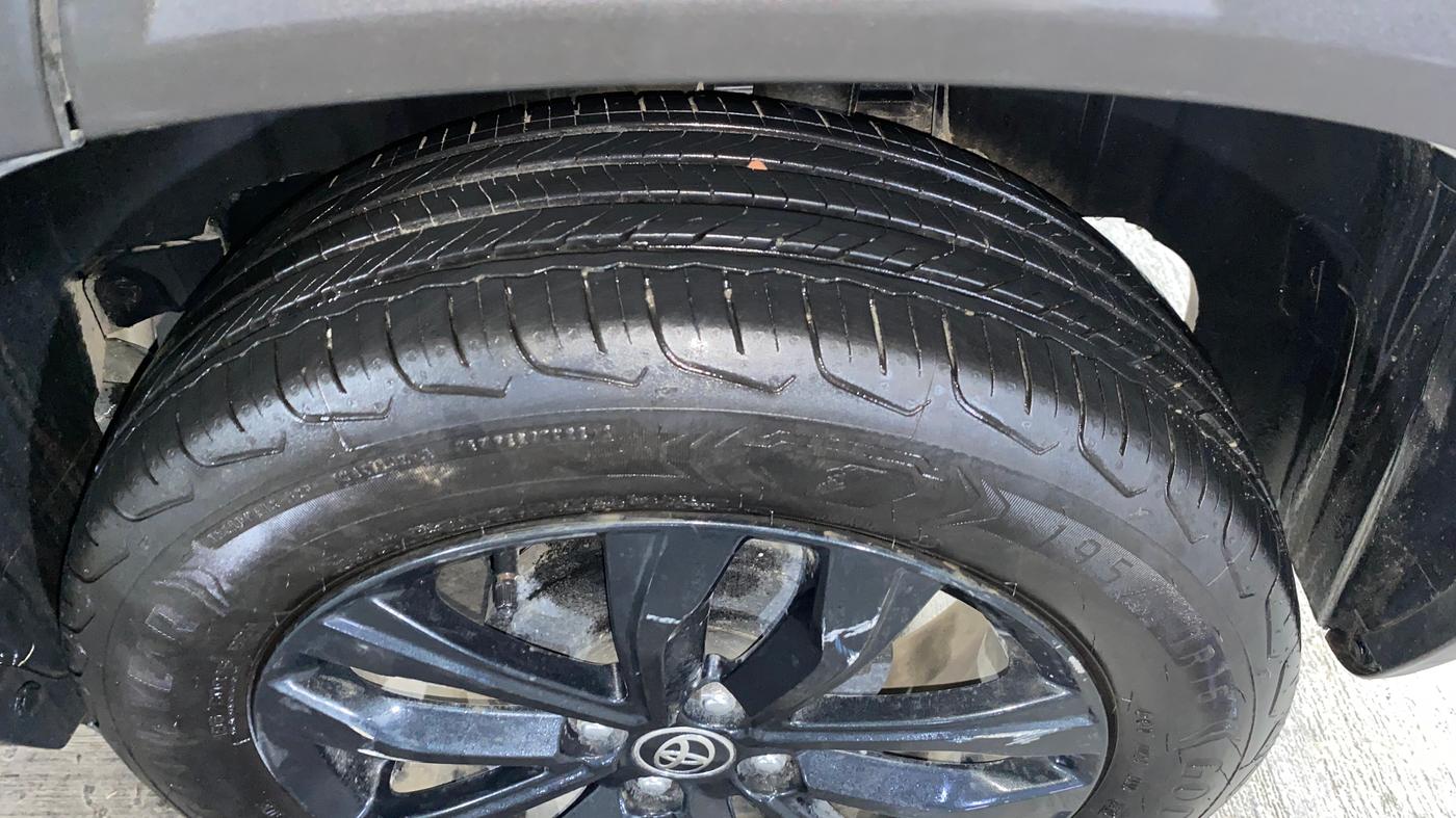 2024 Toyota Urban Cruiser Taisor G 1.0 Petrol AT, Petrol, Automatic, 6,705 km, Left Rear Tyre Tread