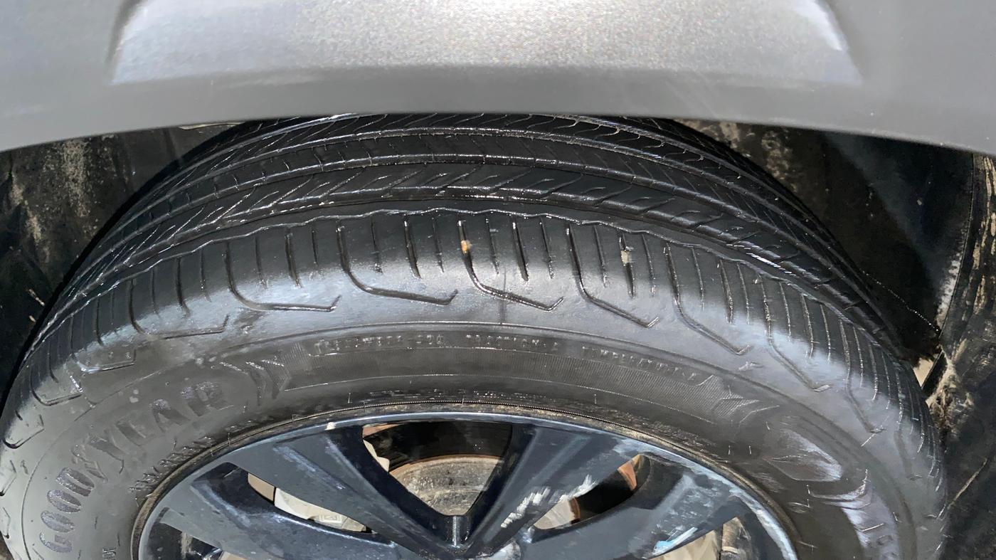 2024 Toyota Urban Cruiser Taisor G 1.0 Petrol AT, Petrol, Automatic, 6,705 km, Left Front Tyre Tread
