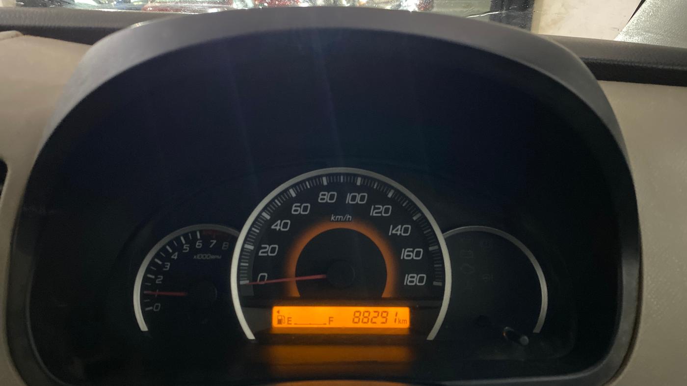 2014 Maruti Wagon R 1.0 VXI, Petrol, Manual, 88,258 km, Odometer Image