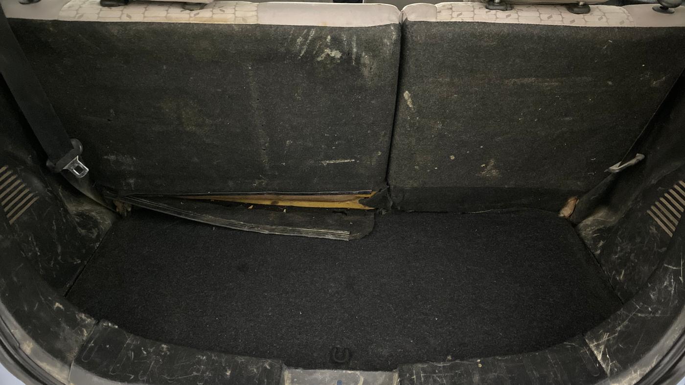 2014 Maruti Wagon R 1.0 VXI, Petrol, Manual, 88,258 km, Boot Inside