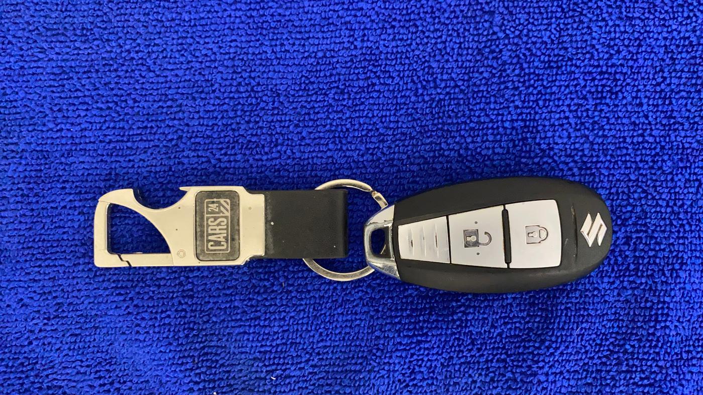 2018 Maruti Baleno ALPHA CVT PETROL 1.2, Petrol, Automatic, 88,309 km, Key Close Up