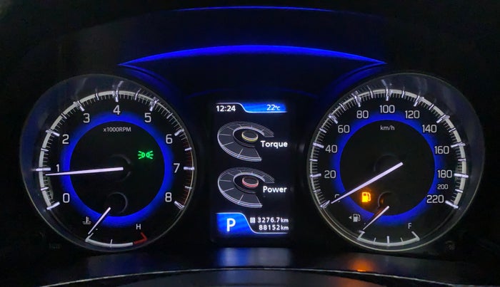 2018 Maruti Baleno ALPHA CVT PETROL 1.2, Petrol, Automatic, 88,309 km, Odometer Image