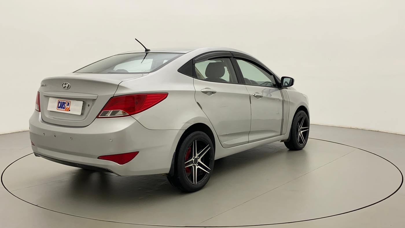 2015 Hyundai Verna 1.4 VTVT, Petrol, Manual, 89,989 km, Right Back Diagonal