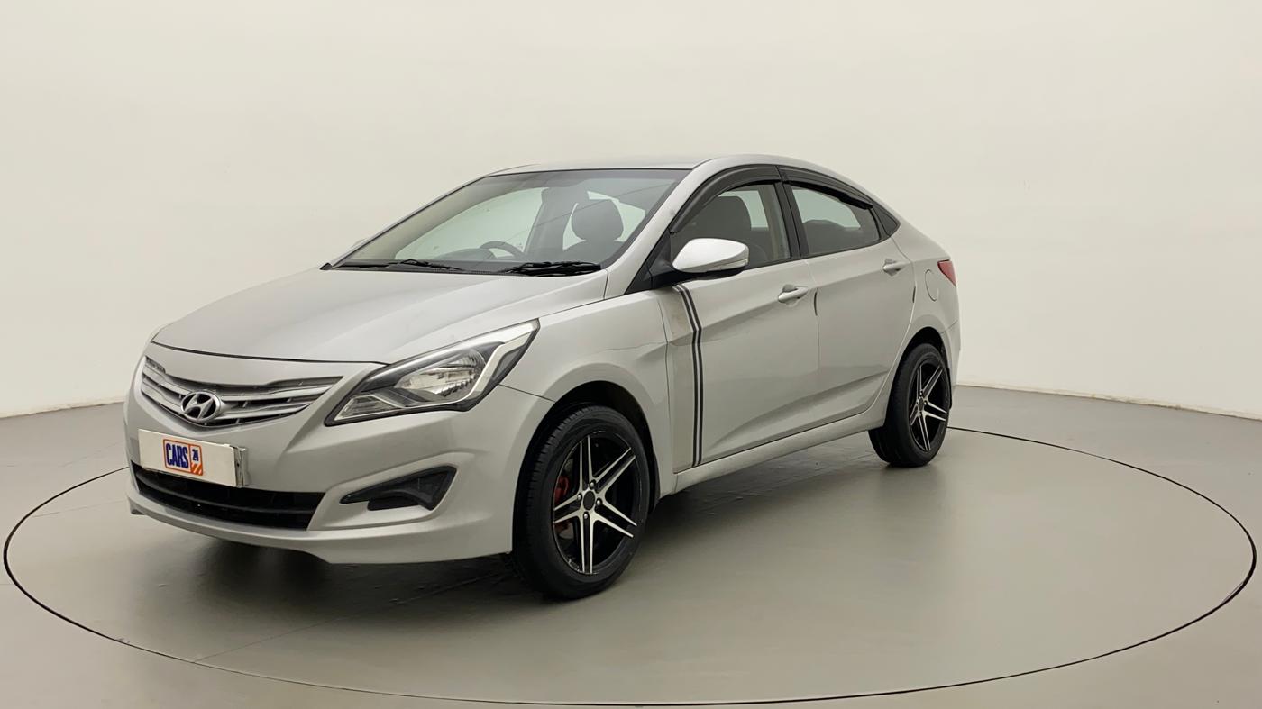 2015 Hyundai Verna 1.4 VTVT, Petrol, Manual, 89,989 km, Left Front Diagonal