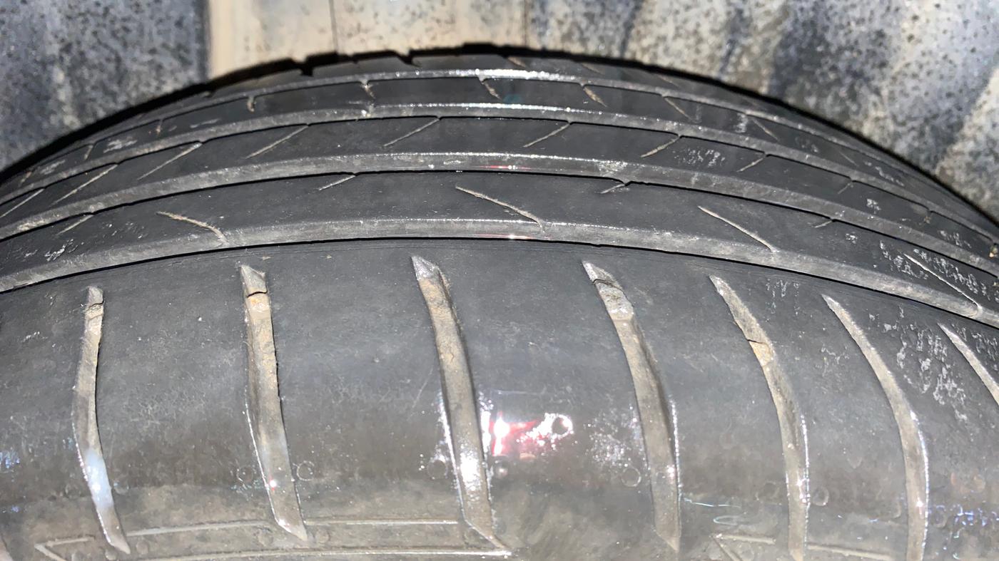 2023 Maruti Baleno  ZETA CNG 1.2L, CNG, Manual, 1,06,919 km, Right Rear Tyre Tread