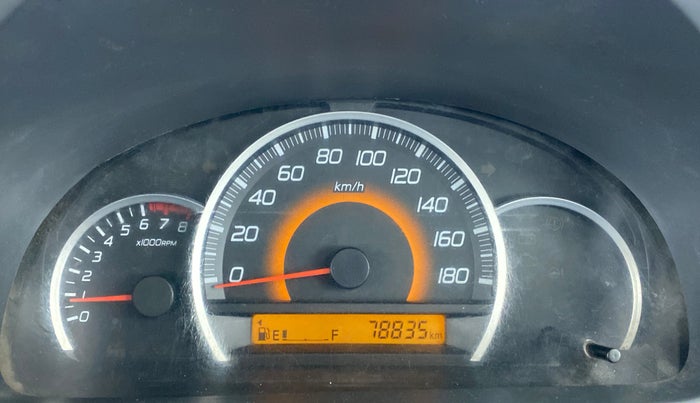 2011 Maruti Wagon R 1.0 VXI, Petrol, Manual, 79,527 km, Odometer Image