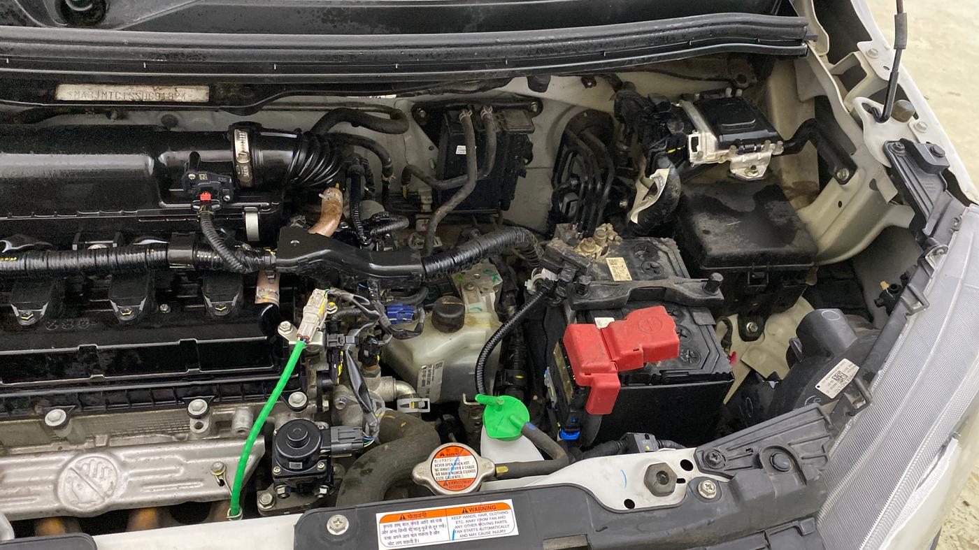 2025 Maruti New Wagon-R ZXI PLUS 1.2 AMT, Petrol, Automatic, 15,963 km, Engine View - Left