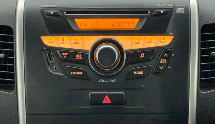 2013 Maruti Wagon R Stingray VXI, Petrol, Manual, 80,001 km, Infotainment System