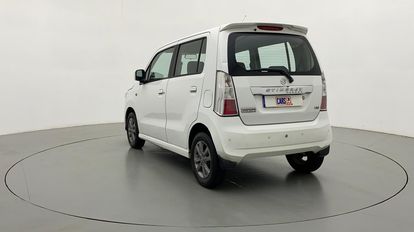 2013 Maruti Wagon R Stingray VXI, Petrol, Manual, 80,001 km, Left Back Diagonal