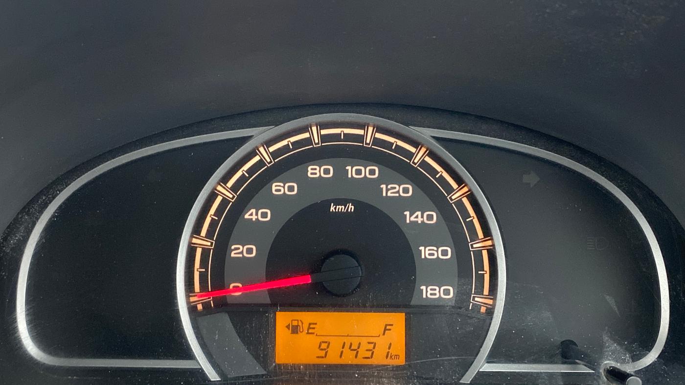 2015 Maruti Alto 800 LXI, Petrol, Manual, 91,496 km, Odometer Image