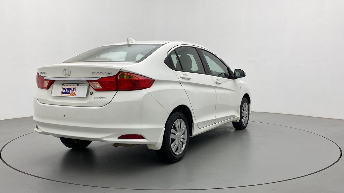 2015 Honda City 1.5L I-VTEC SV, Petrol, Manual, 80,285 km, Right Back Diagonal