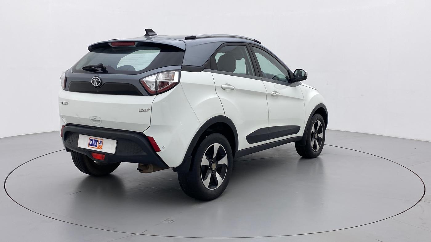 2018 Tata NEXON XZA + 1.2 PETROL A/T, Petrol, Automatic, 55,298 km, Right Back Diagonal