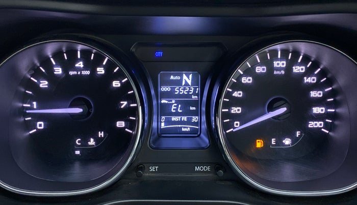 2018 Tata NEXON XZA + 1.2 PETROL A/T, Petrol, Automatic, 55,298 km, Odometer Image