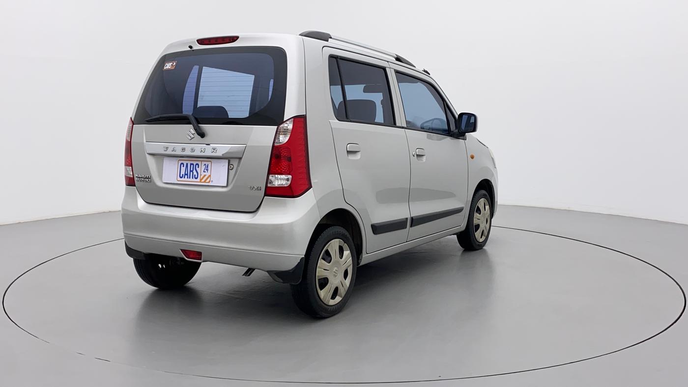 2012 Maruti Wagon R 1.0 VXI, Petrol, Manual, 82,440 km, Right Back Diagonal